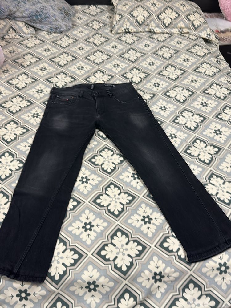 Men’s Denim Black Jeans