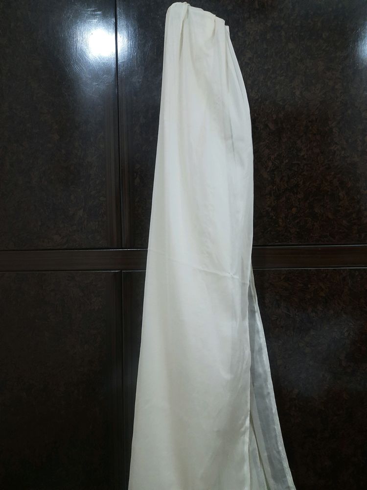 Cream Color 2.5 Mtr Chiffon Dupatta