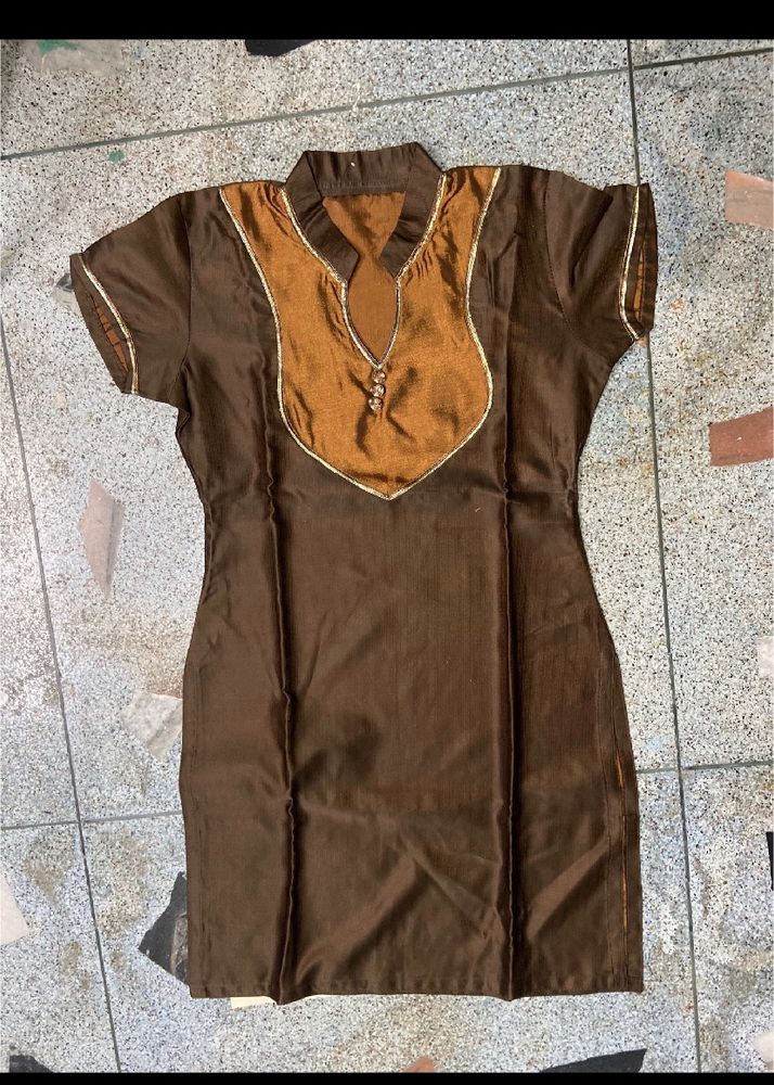 Brand new Chanderi Silk Rituz Kurti