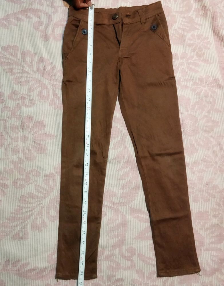 BROWN NANO JEANS 👖