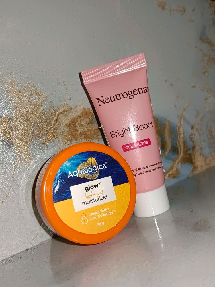 Neutrogenar And Aqualogica Cream Combo