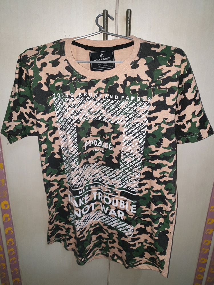 MILITARY STYLE T-SHIRT FOR MEN