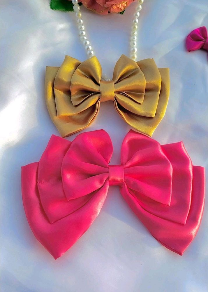 Triple Layer Hair Bows