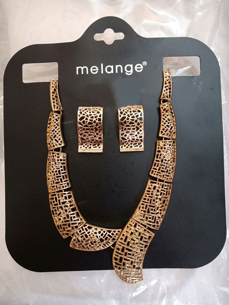 Only Til Sunday - NEW Melange Necklace Neck Set