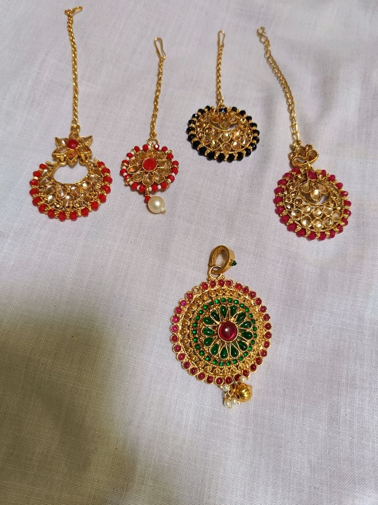 4 Mangtikas & 1 Pendant