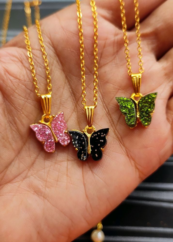 Super Combo Sale On Trendy Butterfly Pendent 🎉