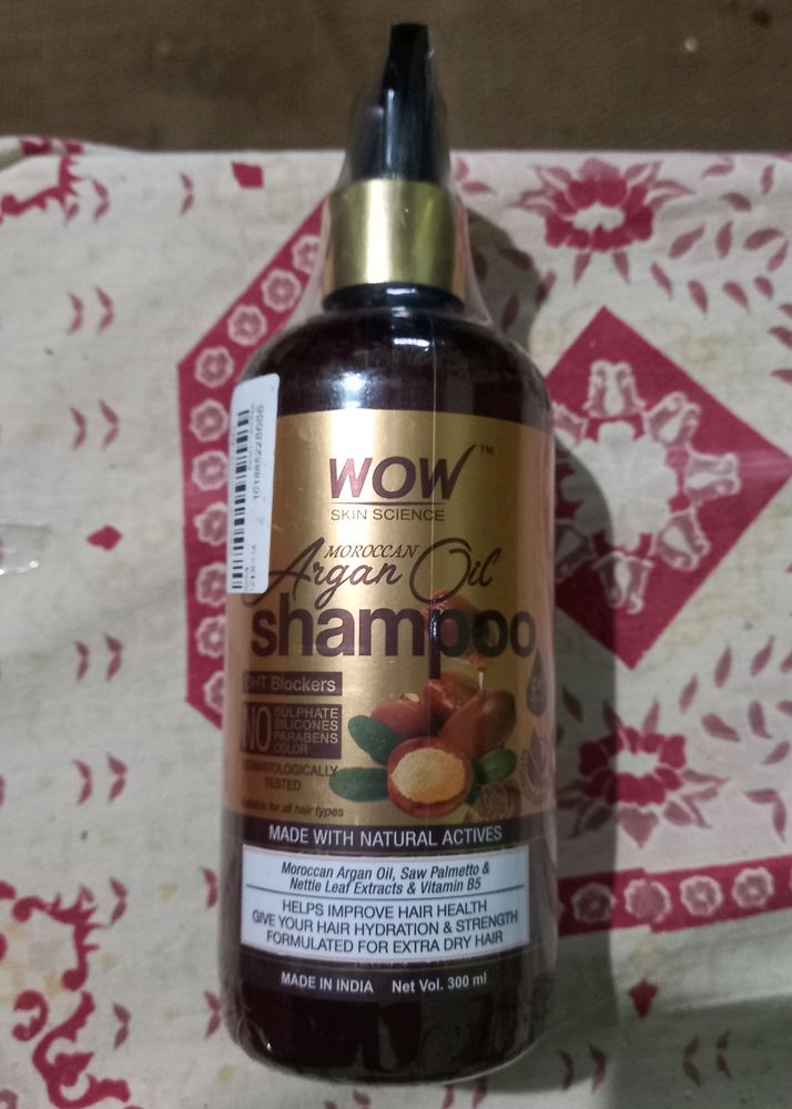 Wow Skin Science Moroccan Argan Oil Shampoo