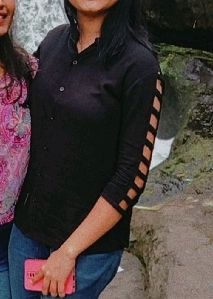 Beautiful Black Shirt-top