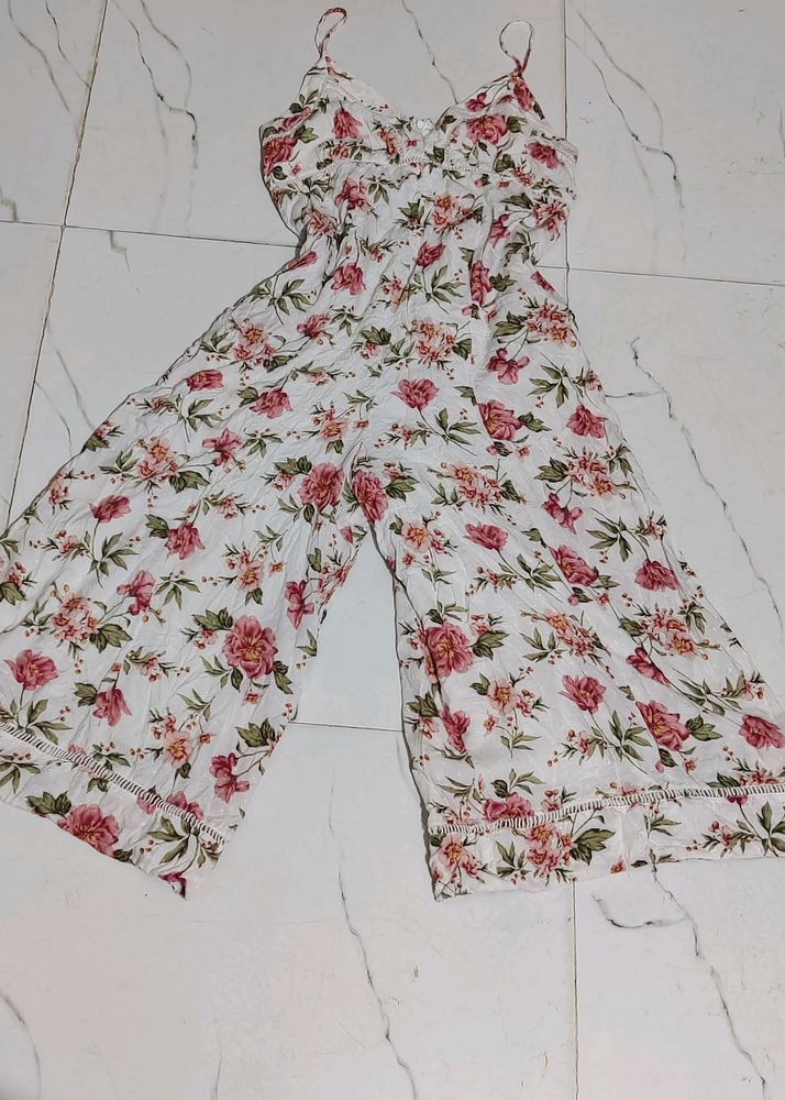 Floral Jumpsuit