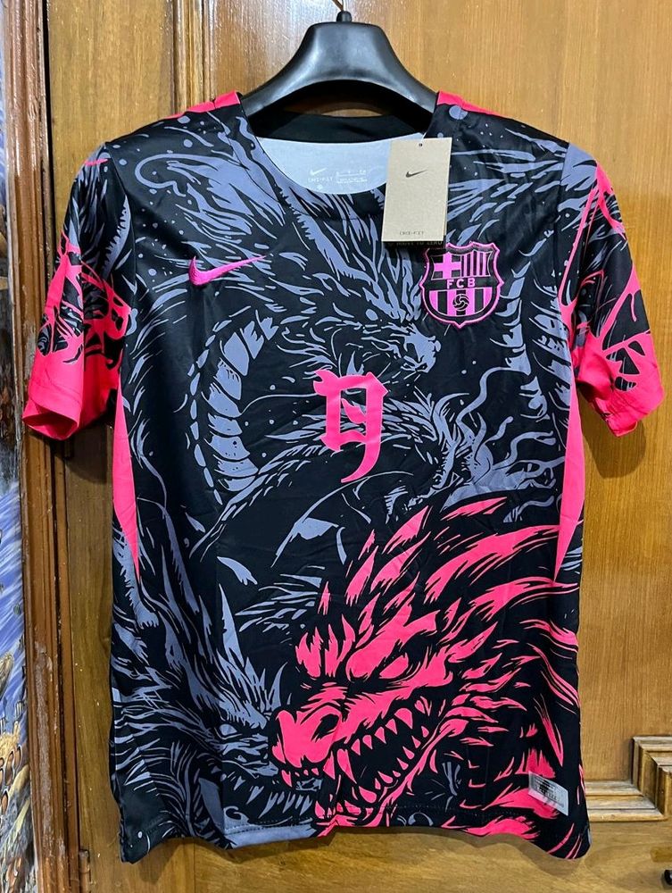 NIKE BARCELONA PINK DRAGON JERSEY