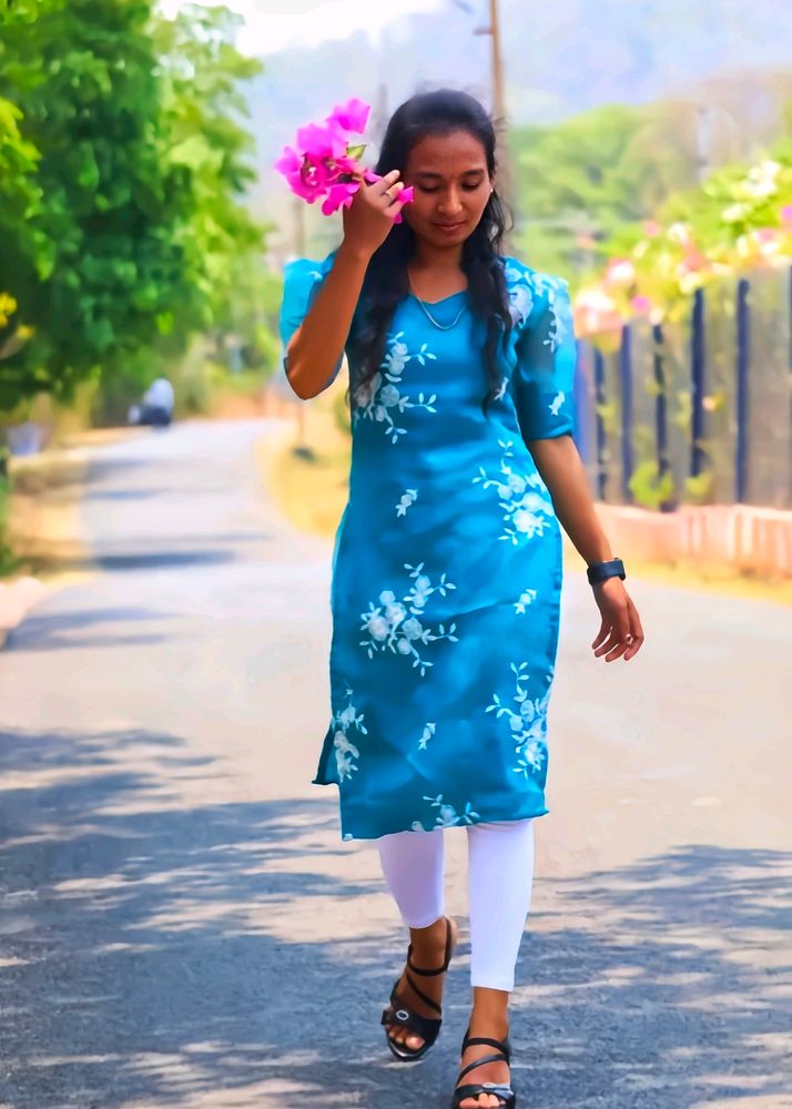 Organza Kurti