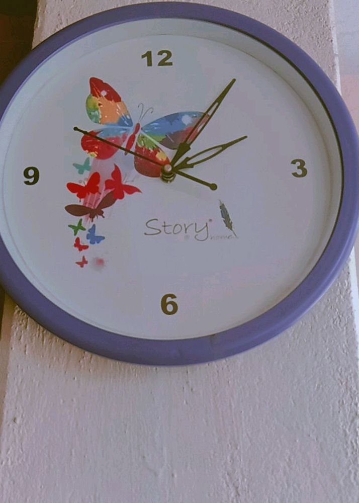 Beautiful Butterfly Clock❤️