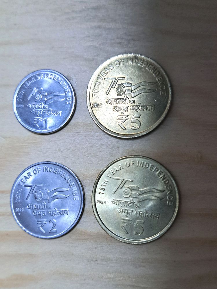 75th Independence Day Coin Set