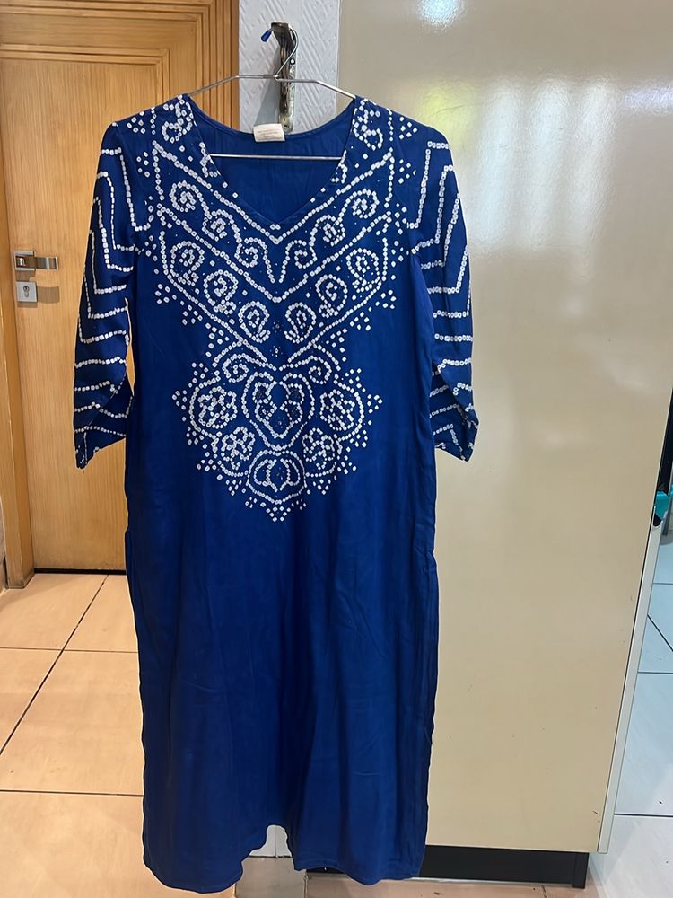 Bandhan  Blue Kurta