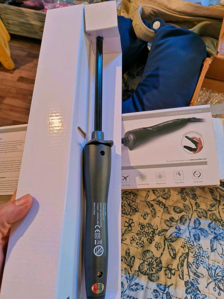 Brand New CORIOLISS CURLING WAND