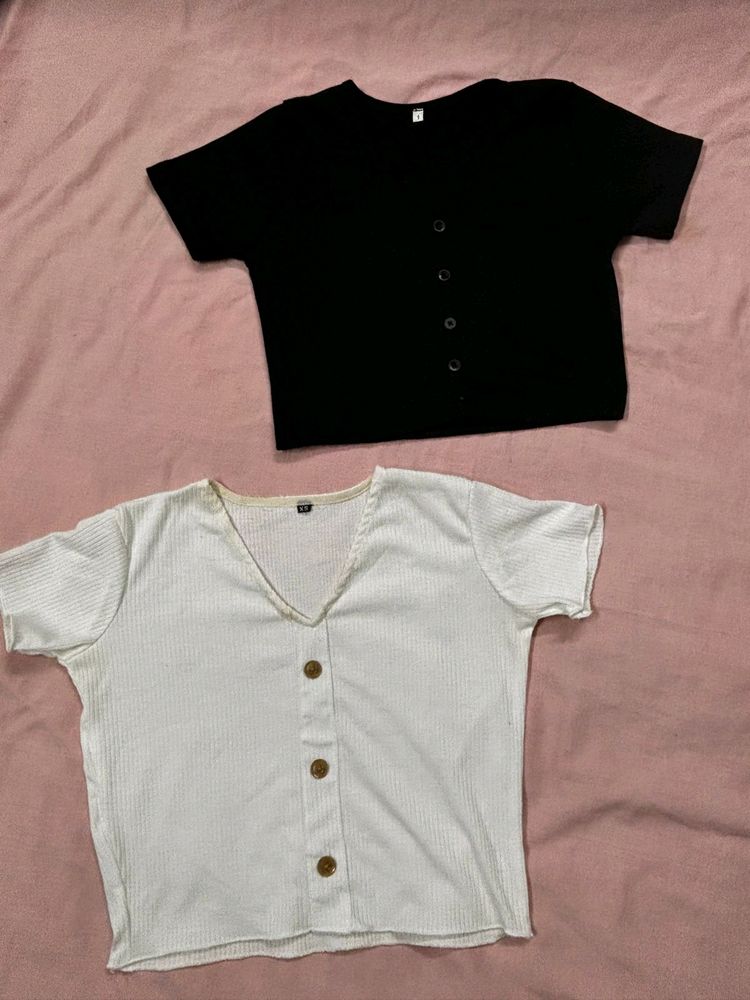 Black And White Tops