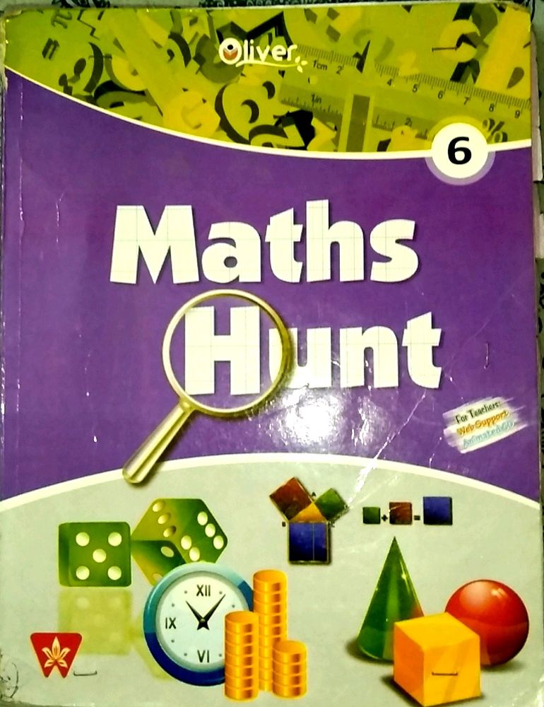 Math Hunt Book Class 6th (English Medium)