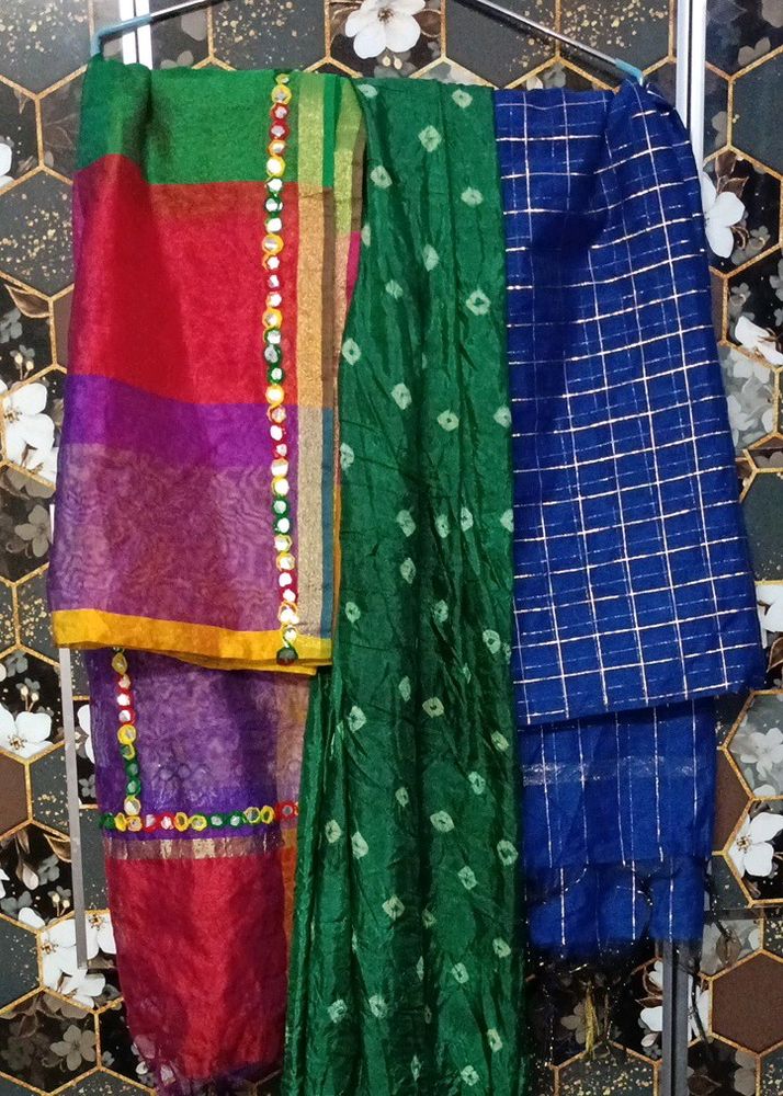 Combo Of Designer Dupattas