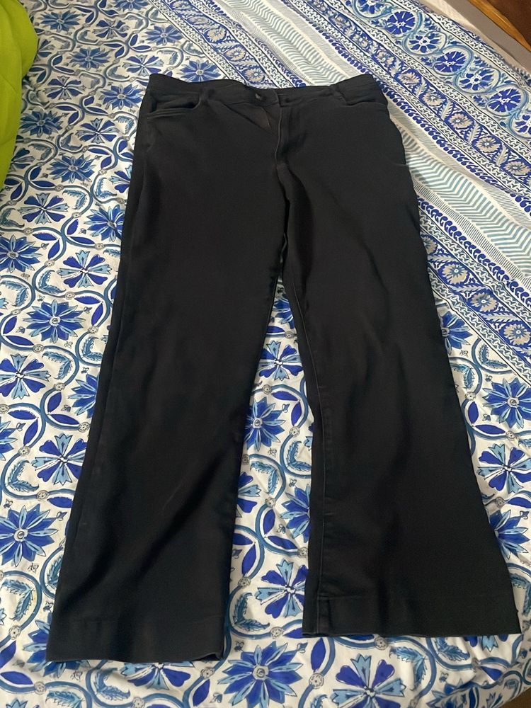 Kraus High Waist Black Jeans