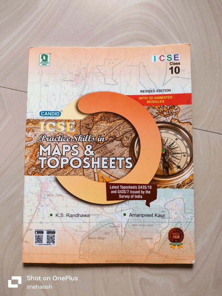 ICSE SURVEYMAP & INDIA MAP PRACTICE FOR 10TH BOARD