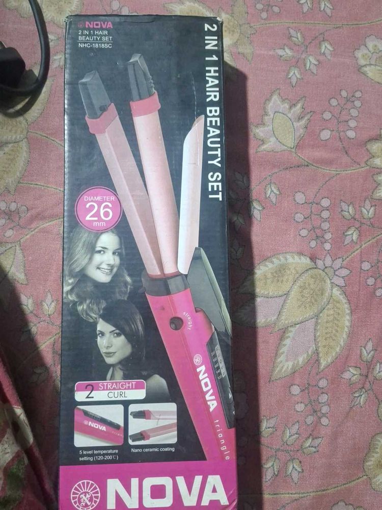 Nova 2 In 1 Hair Beauty Set