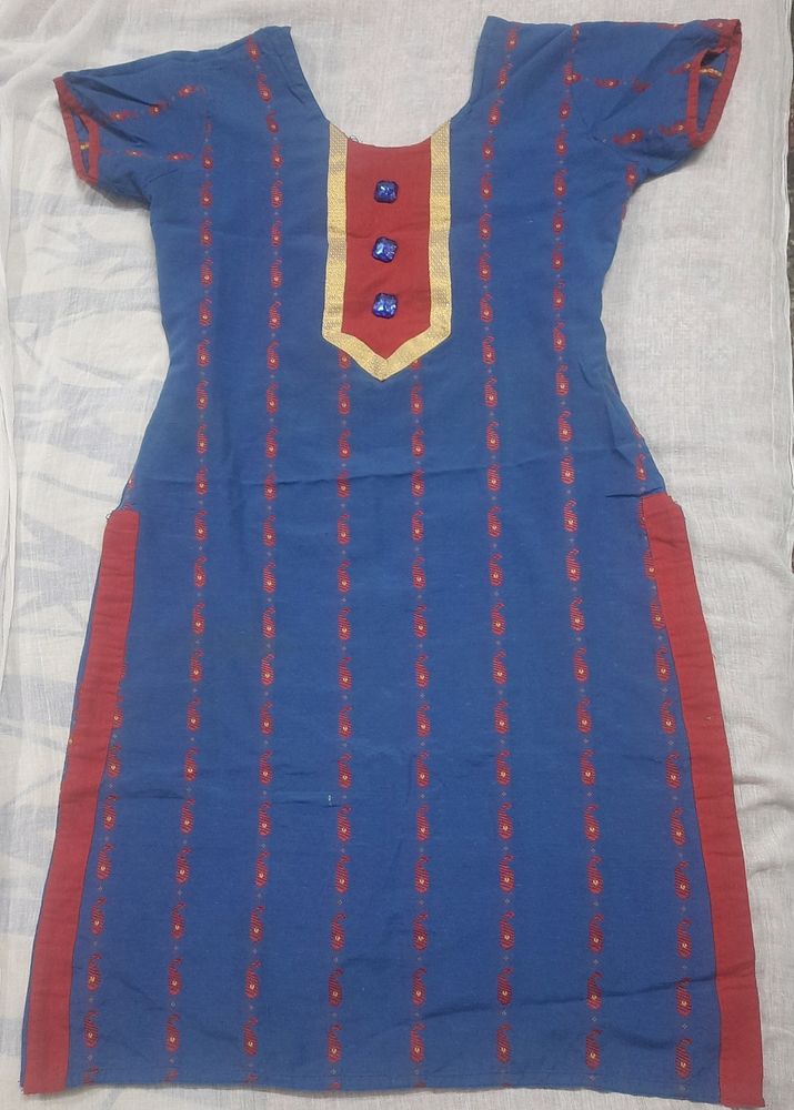 Handloom Cotton Blend Kurta