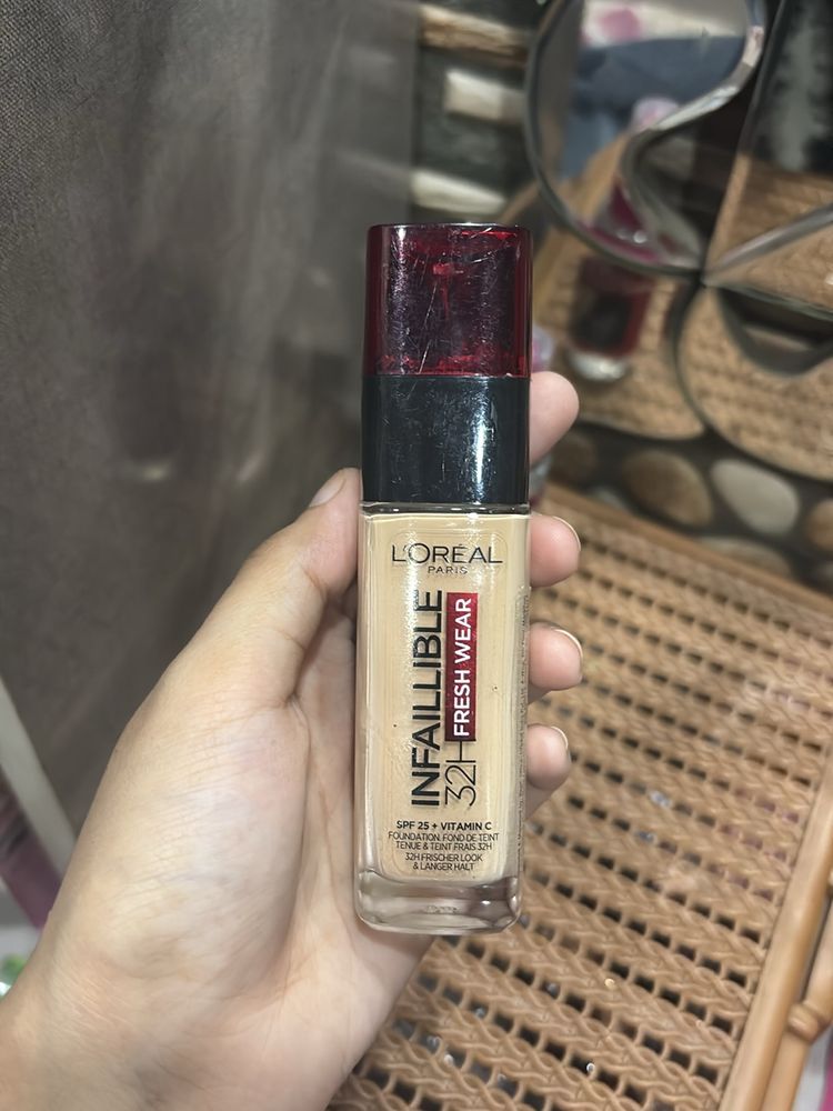 loreal paris infaillible 32 fresh wear foundation