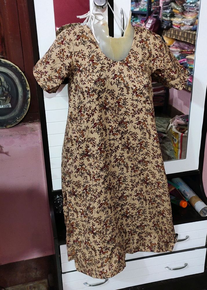 😍Leaves Printed Daily Wear Kurti🥰