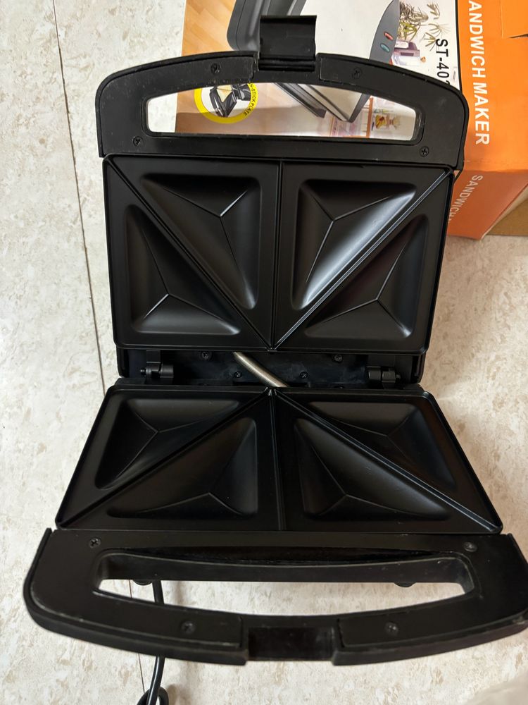 🆕Electric Sandwich Maker & Toaster | Non-Stick