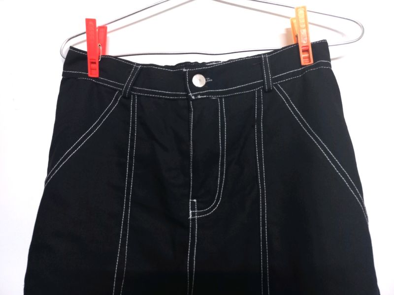 Black Cargo Jean