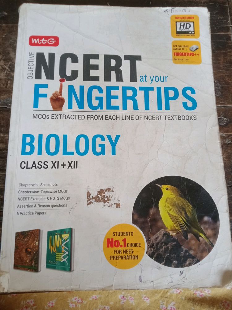 Mtg Ncert Fingertips Biology