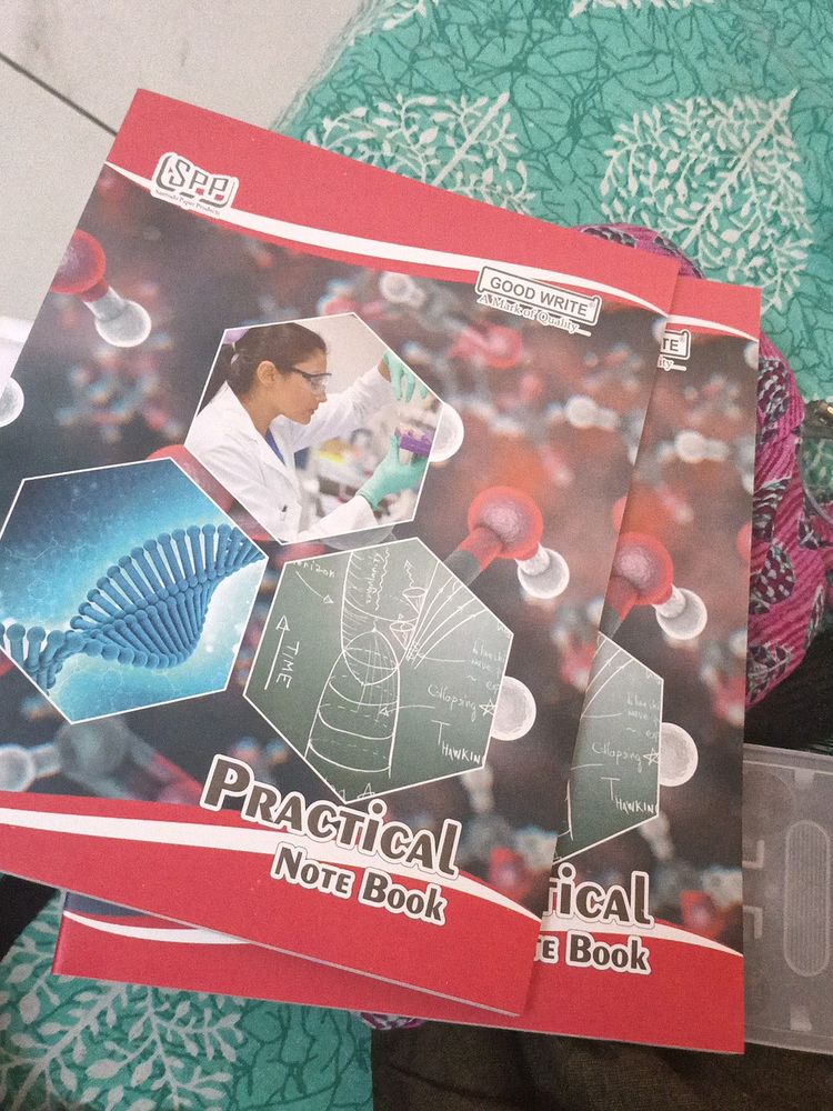 Brand New Science Practical Book Pack Of 2