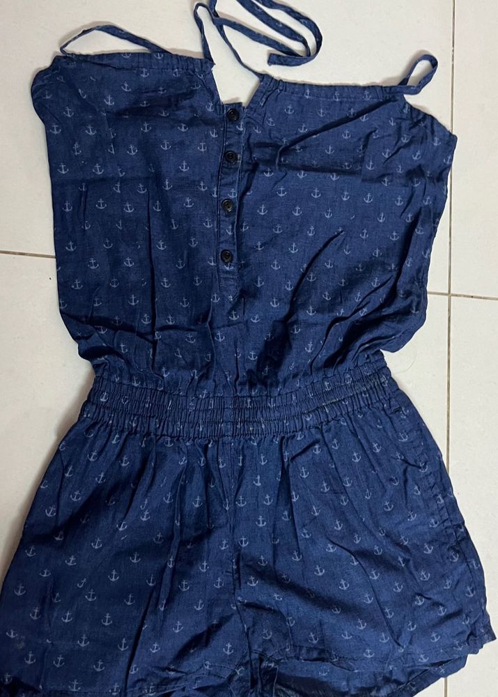 Denim Style Jumpsuit