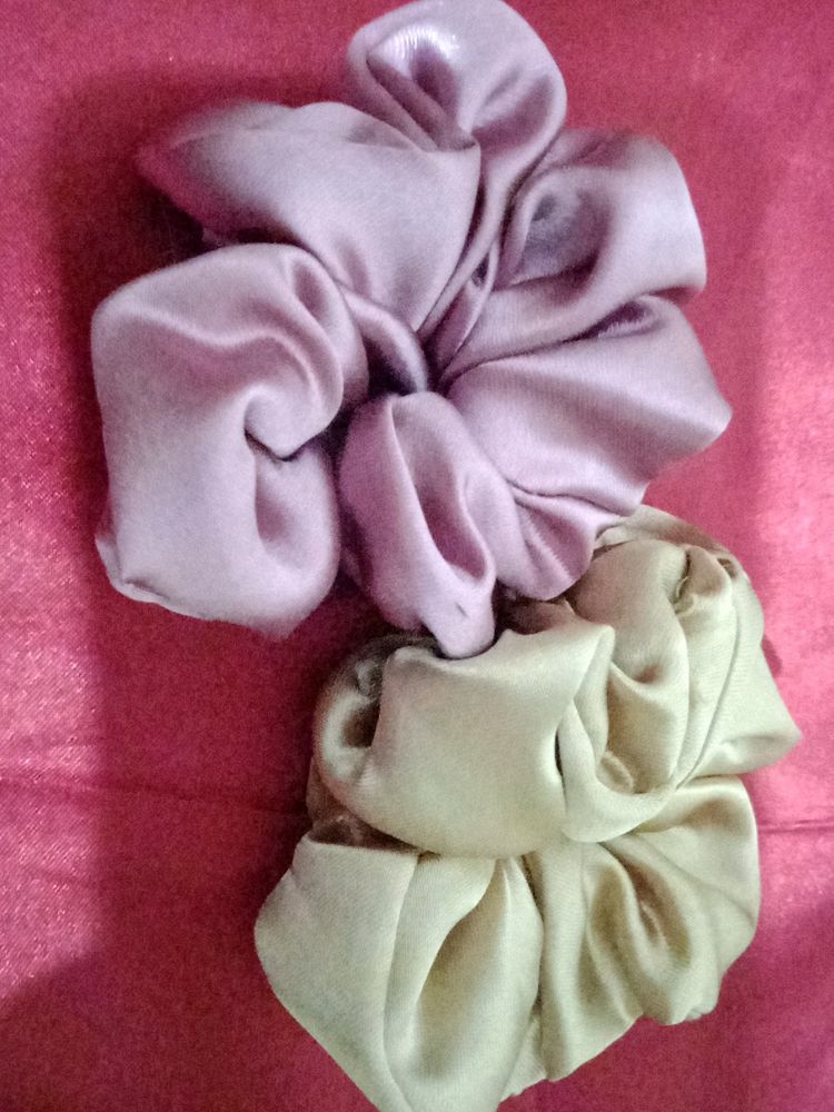 Satin Scrunchies