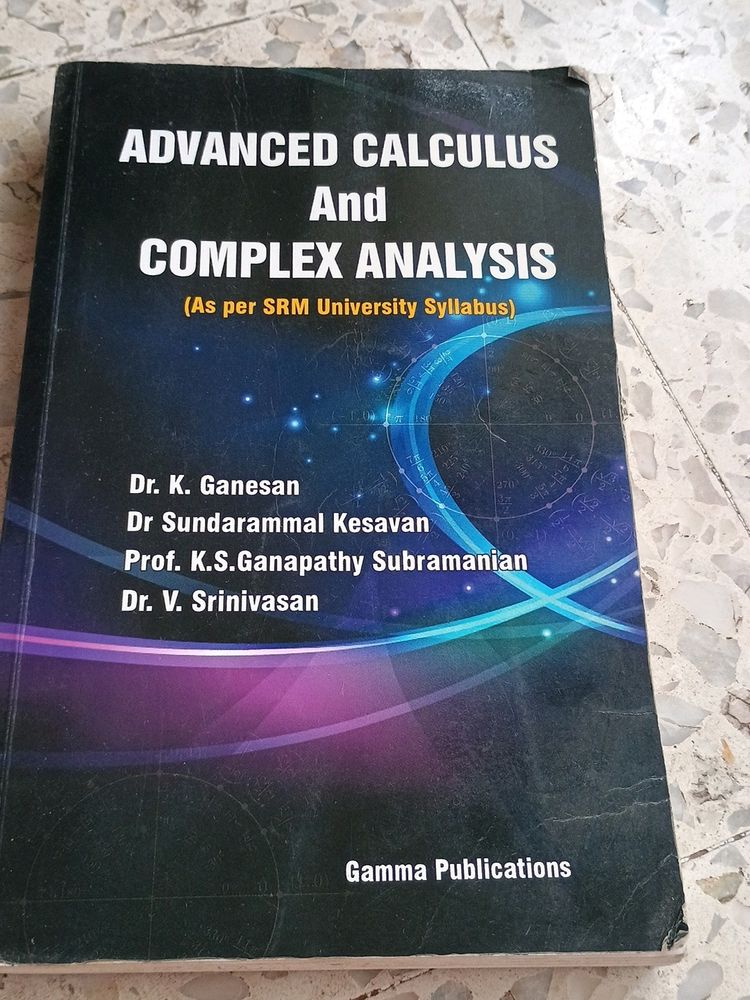 Advanced Calculus And Complex Analysis