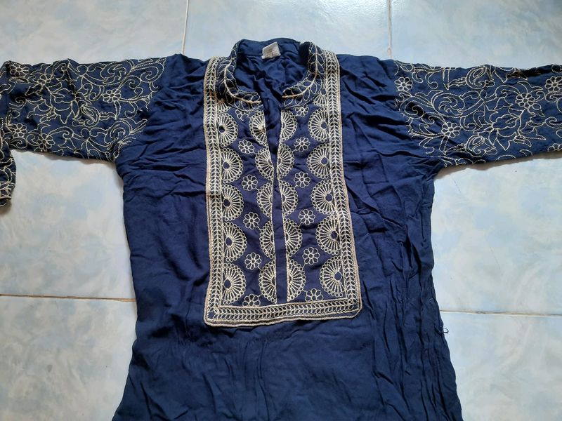 Dark Blue Kurta