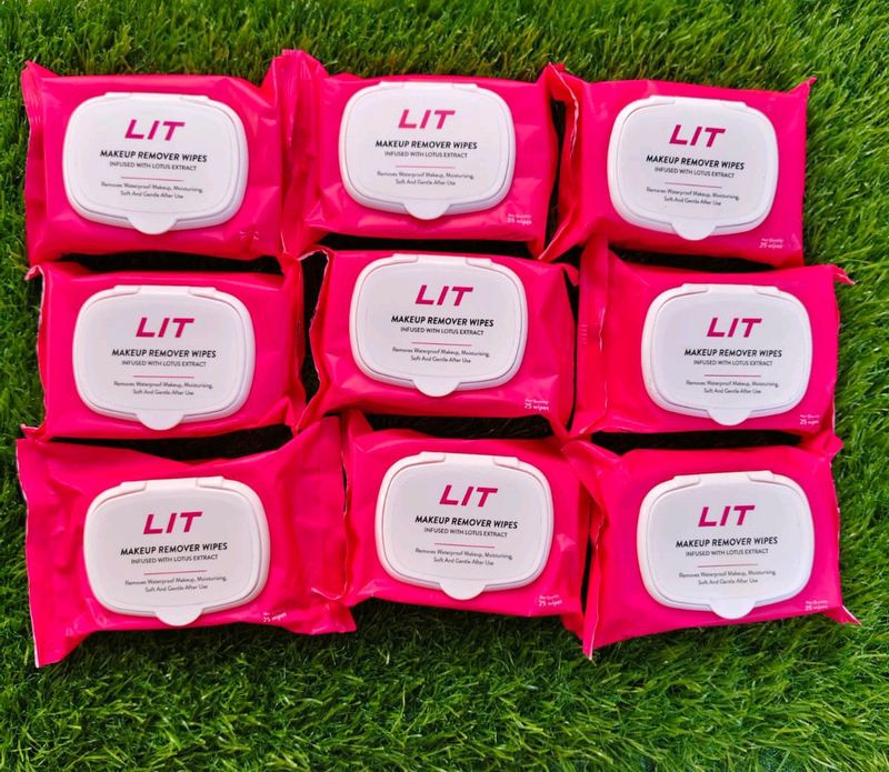 Myglamm Lit Makeup Remover Wipes