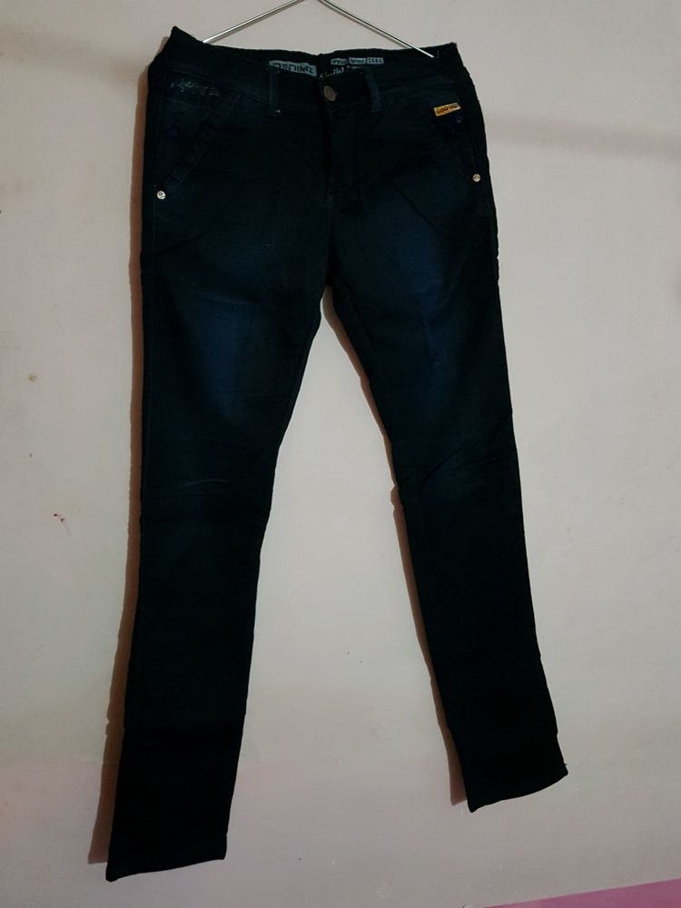 014 Denim Branded Blue Jeans For Men