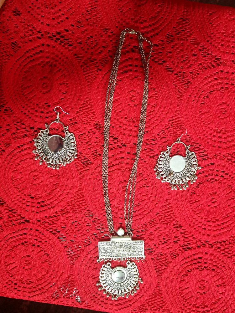 Oxidised Jewellery Set.