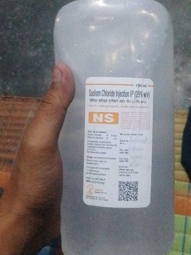 NS GLUCOSE WATER