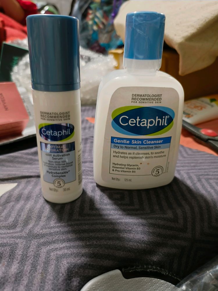 Cetaphil Gentle Skin Cleanser & Serum