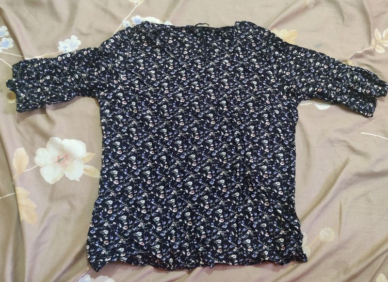 Cotton Floral Top