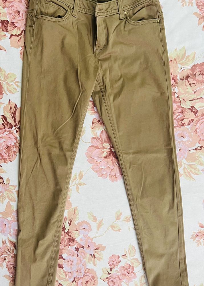 Beige Women’s Formal wear trousers