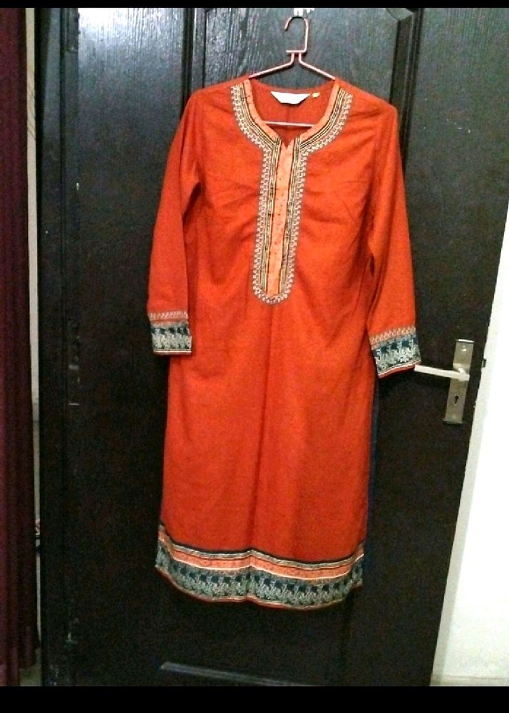 Biba Kurta + Duppata Set