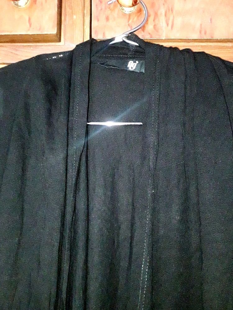 Nwt Fig Shrug Black M