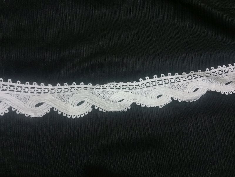 4 Meter White Cream Lace