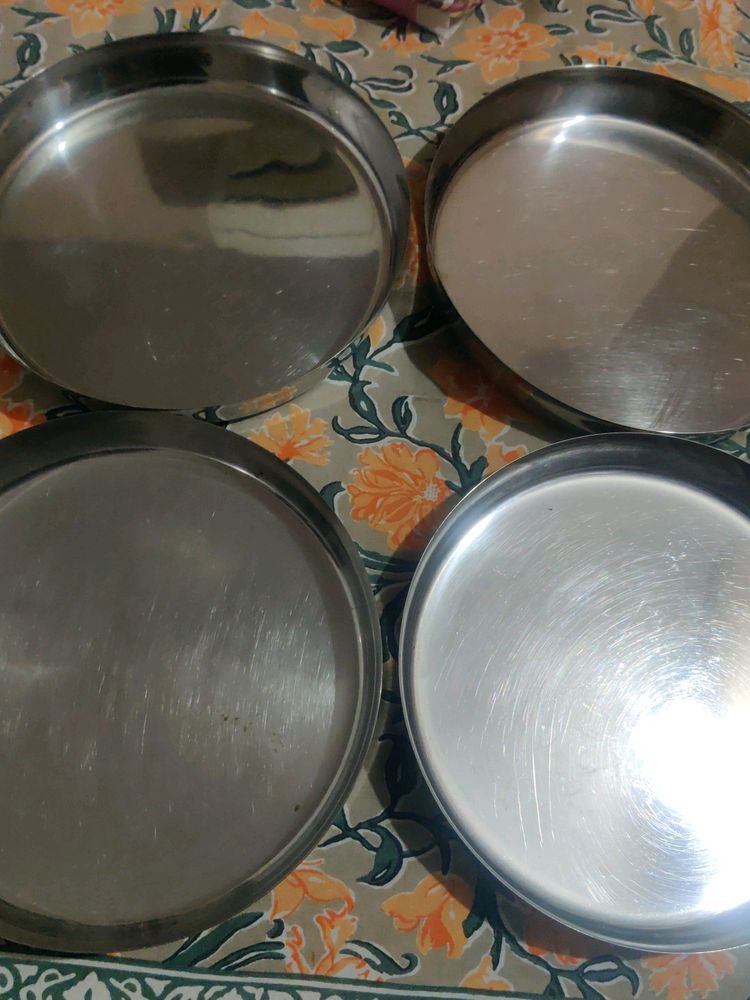 🍱Stainless Steel Thali Full Size. Appam Stand