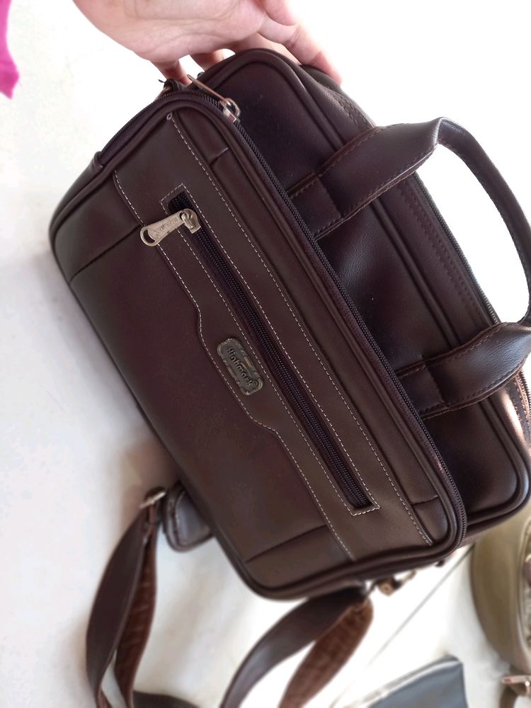 Leather Bag For Office...