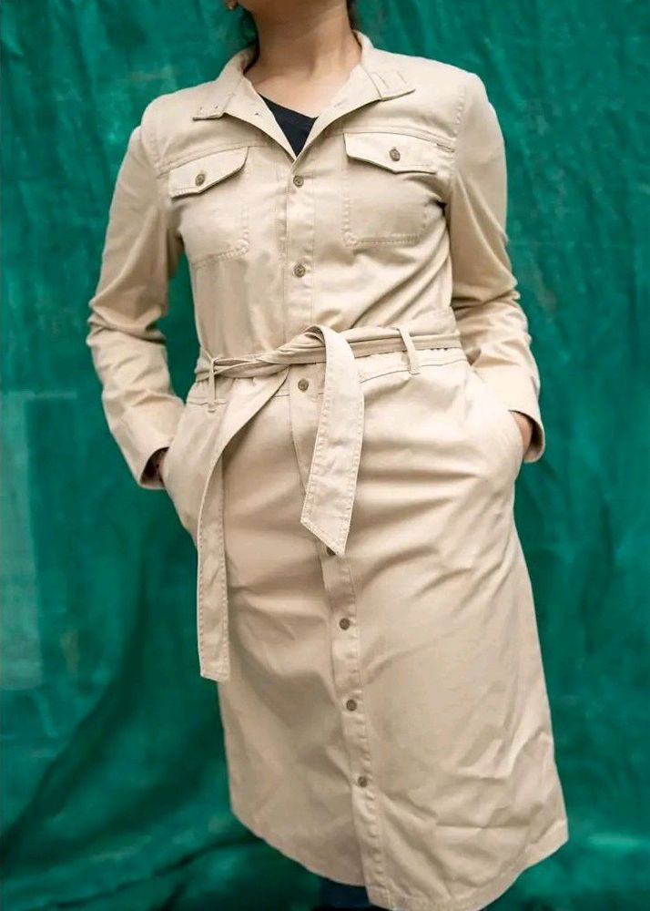 Beige Trench Coat