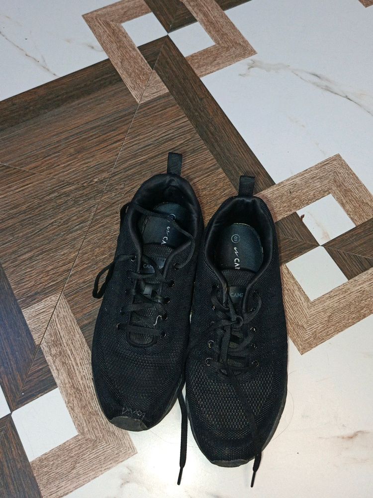 Black Campus Shoes